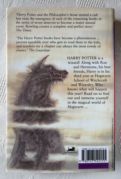 Harry Potter Prisoner of Azkaban UK 1st/3rd Hardback